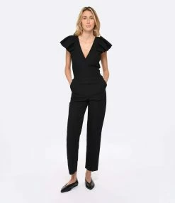 MSGM Combinaison Noir -Boutique de vente ZIMMERMANN msgm3 look20230111 704 1