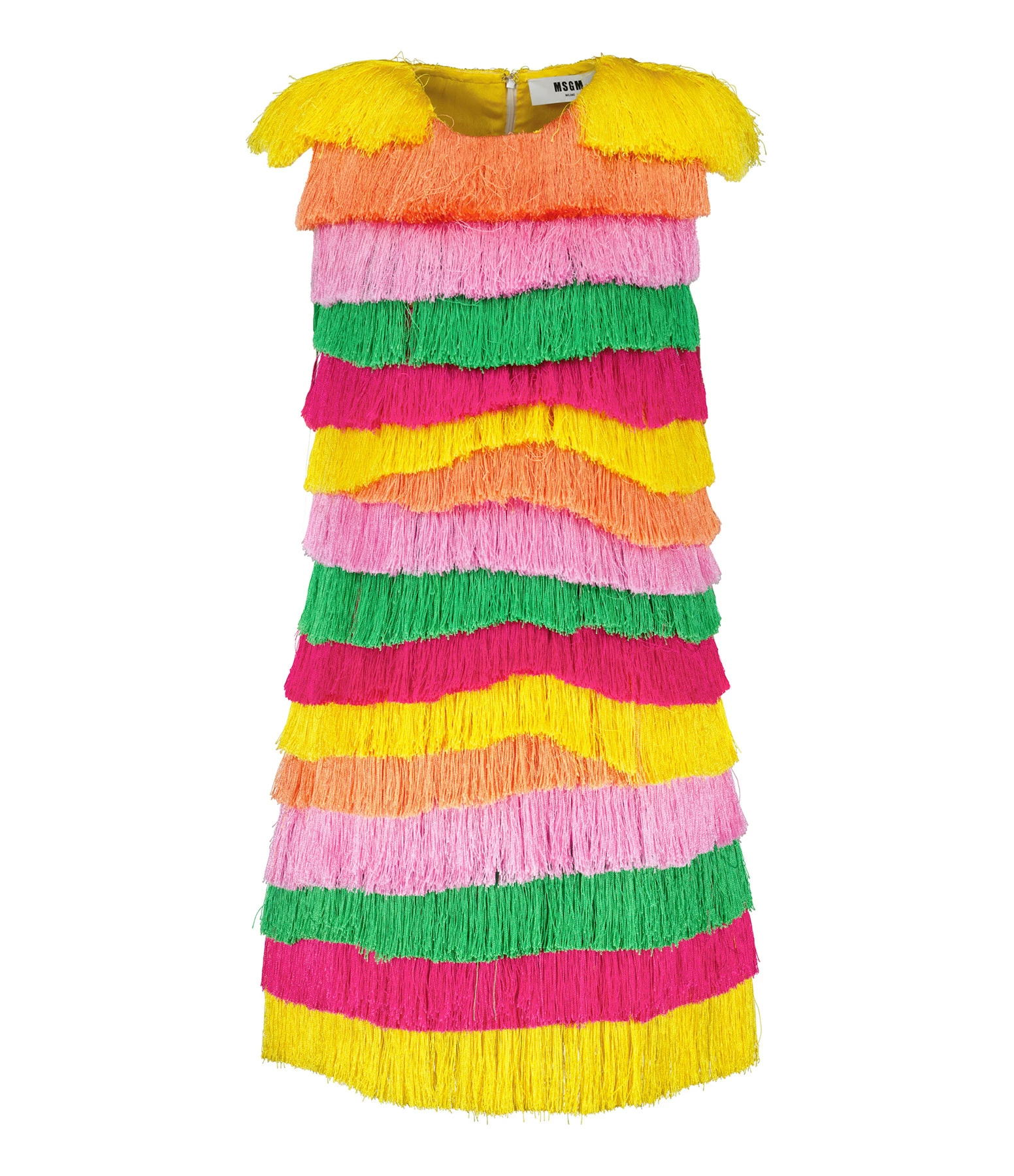 MSGM Robe Multicolore