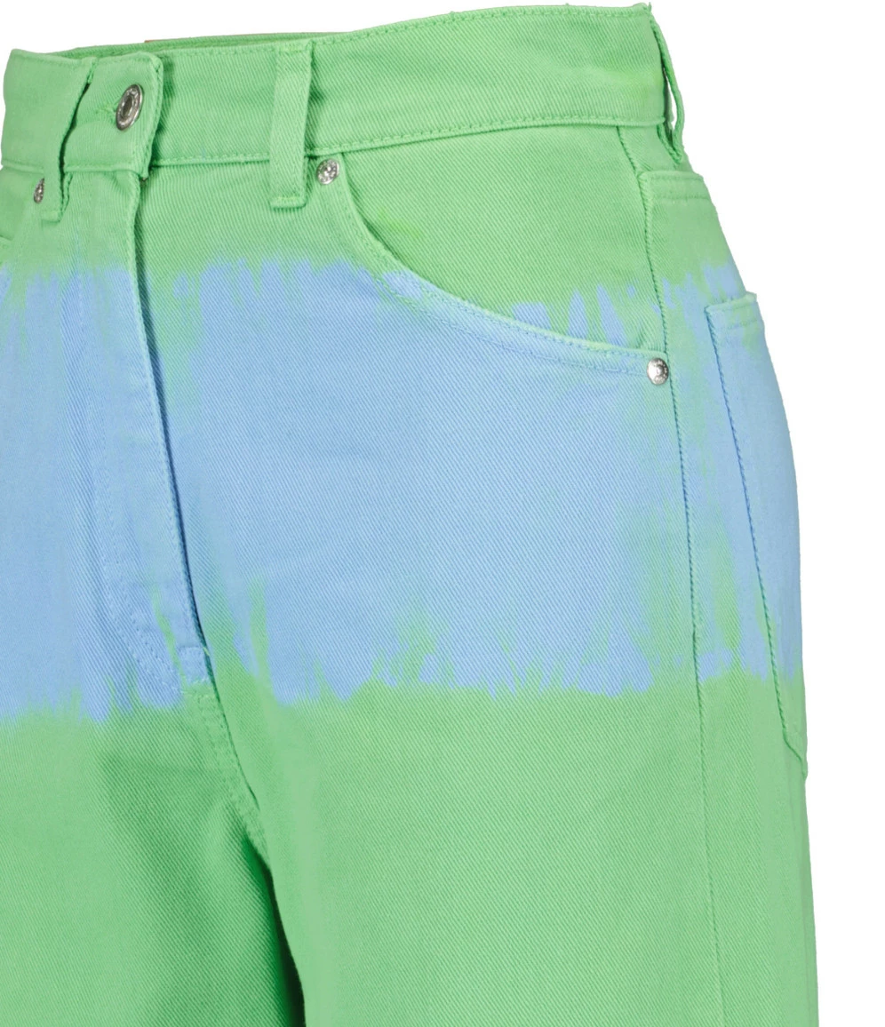 MSGM Pantalon Coton Vert 4 MSGM Pantalon Coton Vert – Image 2