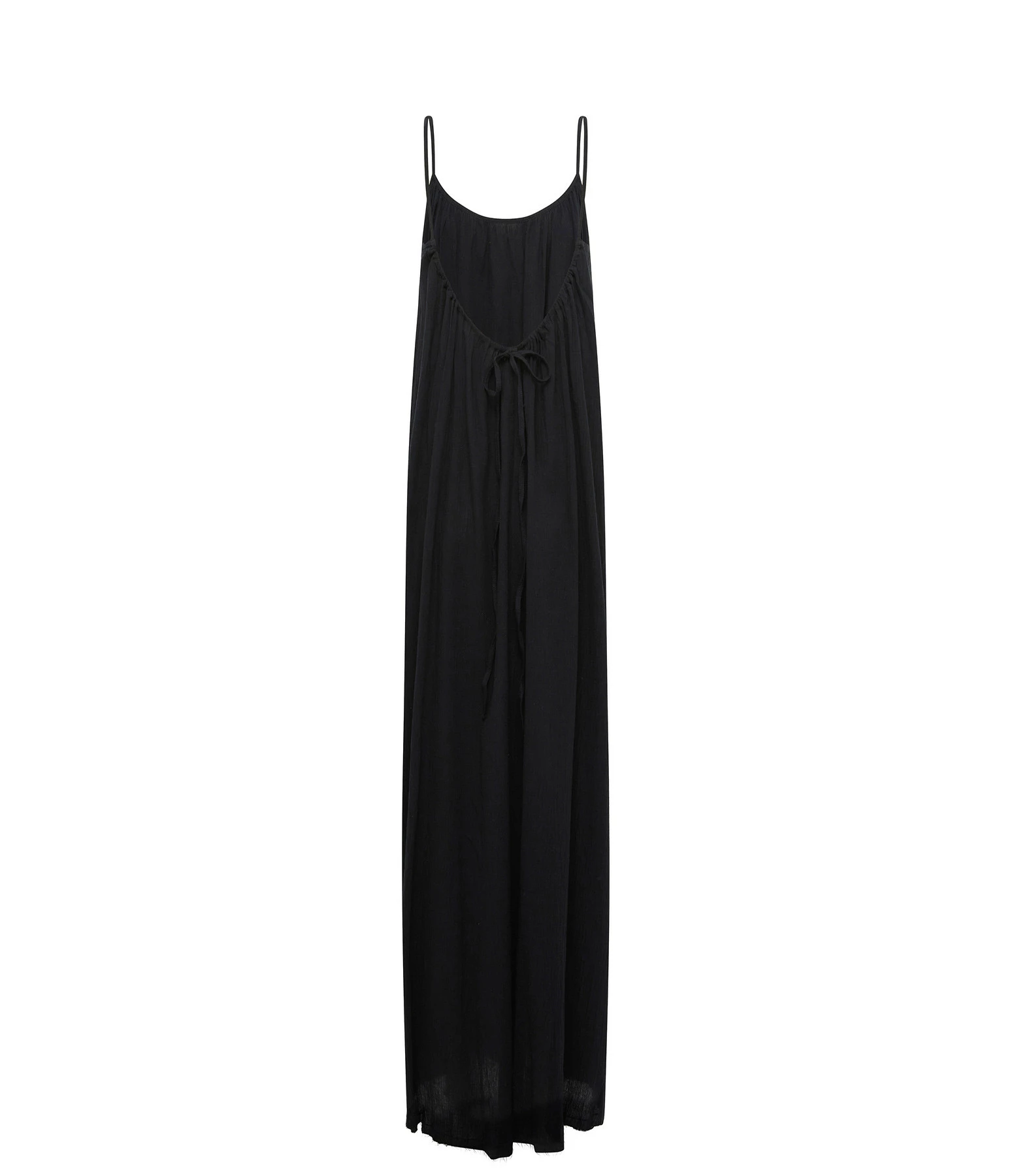 MAISON SAINT JULIEN Robe Palm Coton Noir – Image 2