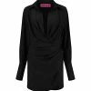GAUGE81 Robe Naha Soie Noir