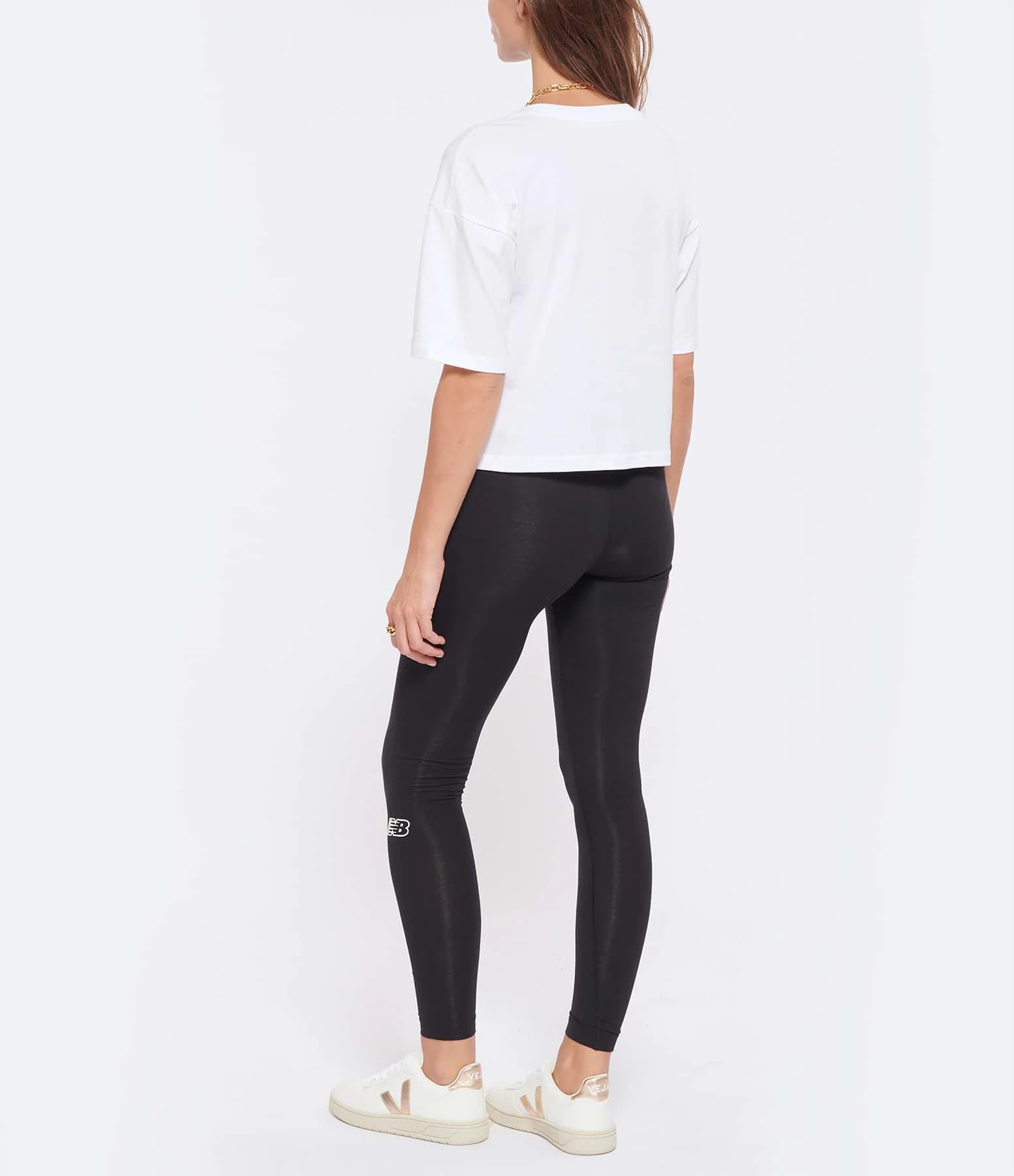 New Balance Tee-shirt NB Essentials Graphic Coton Blanc – Image 5