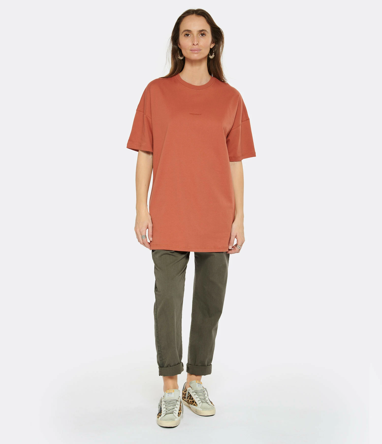 New Balance Tee-shirt NB Athletics Coton Marron – Image 5