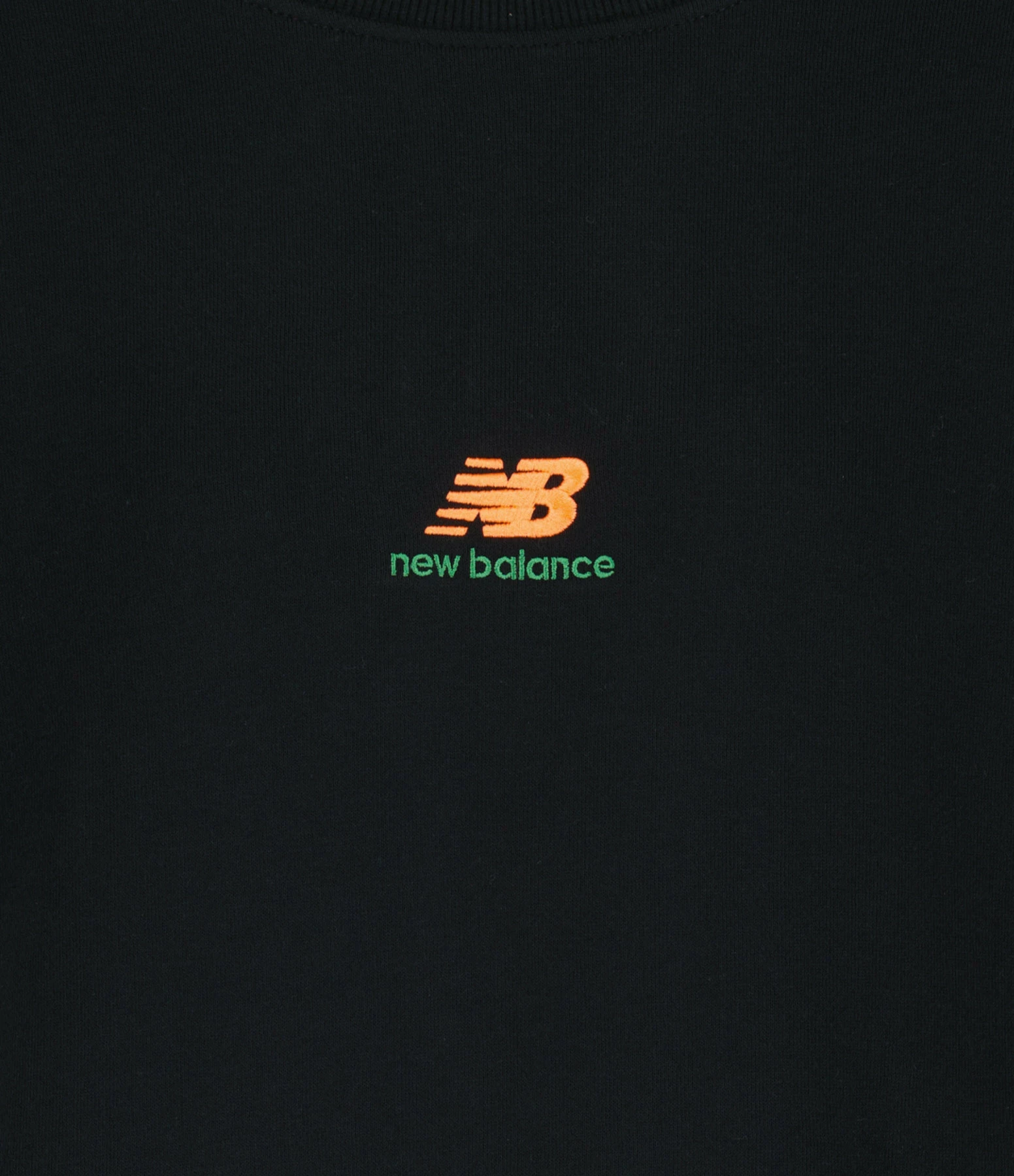 New Balance Sweatshirt NB Athletics Kim Van Vuuren Crew Coton Noir – Image 2