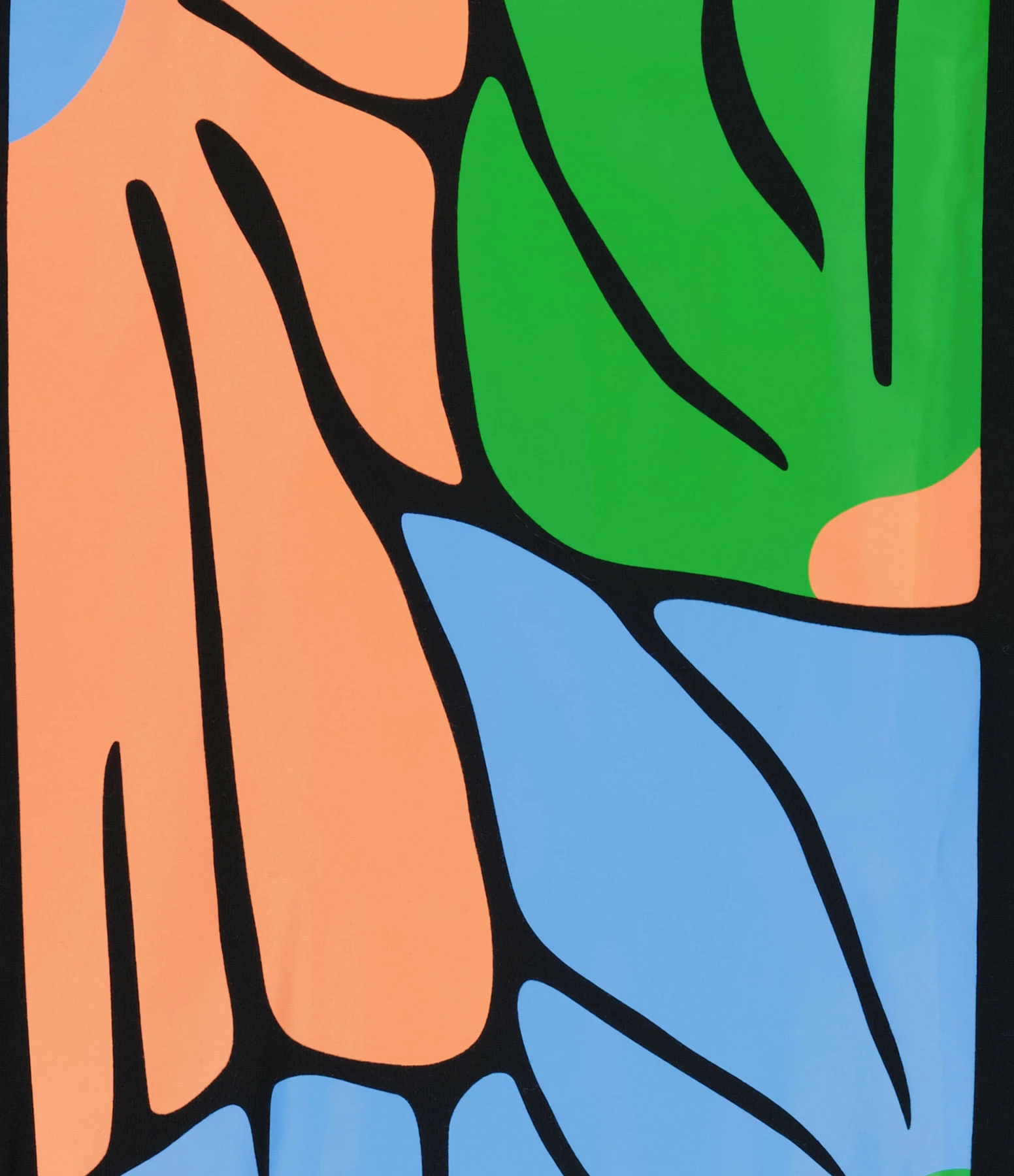 New Balance Sweatshirt NB Athletics Kim Van Vuuren Crew Coton Noir – Image 3