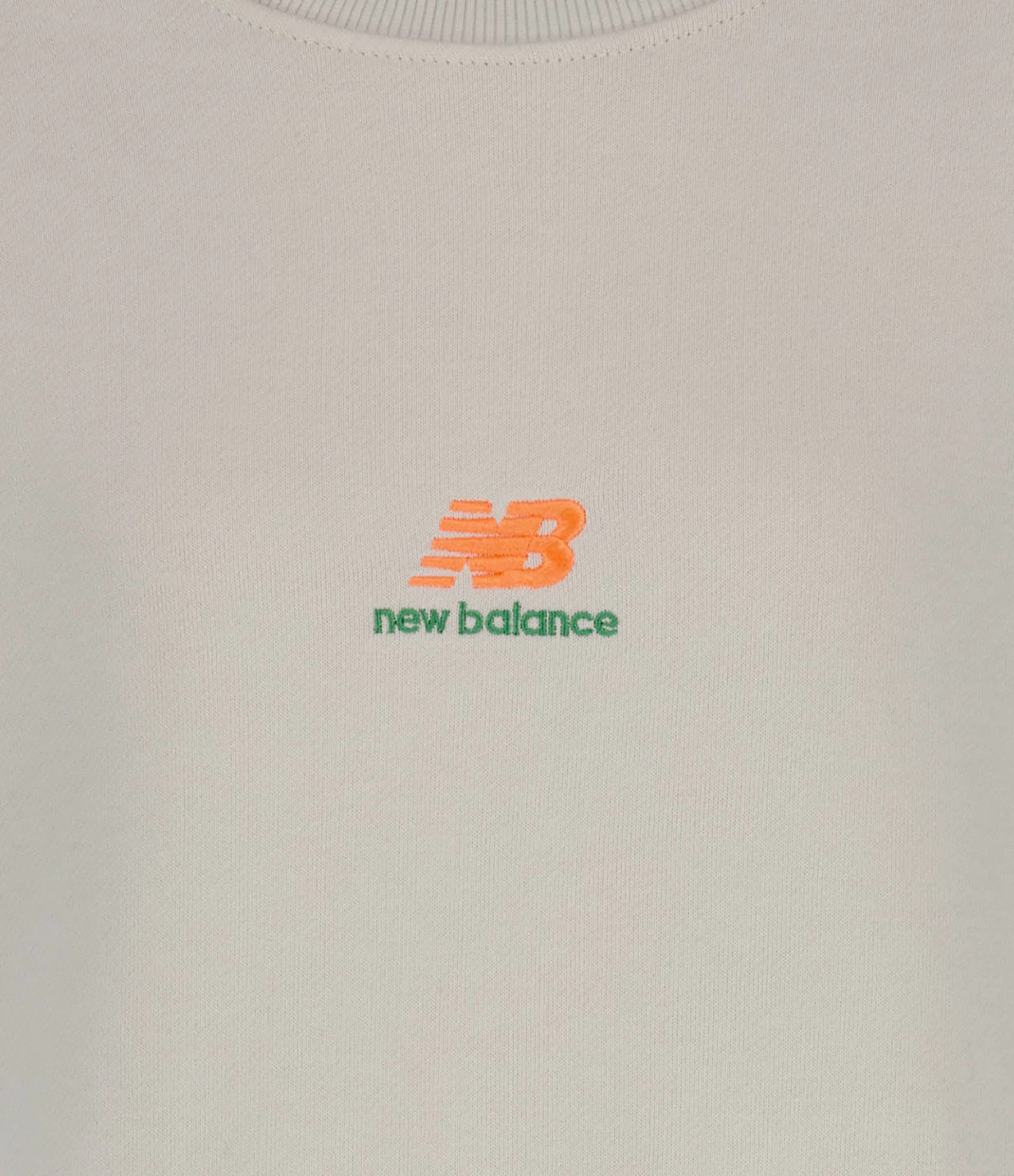 New Balance Sweatshirt NB Athletics Kim Van Vuuren Crew Coton Moonbeam – Image 2