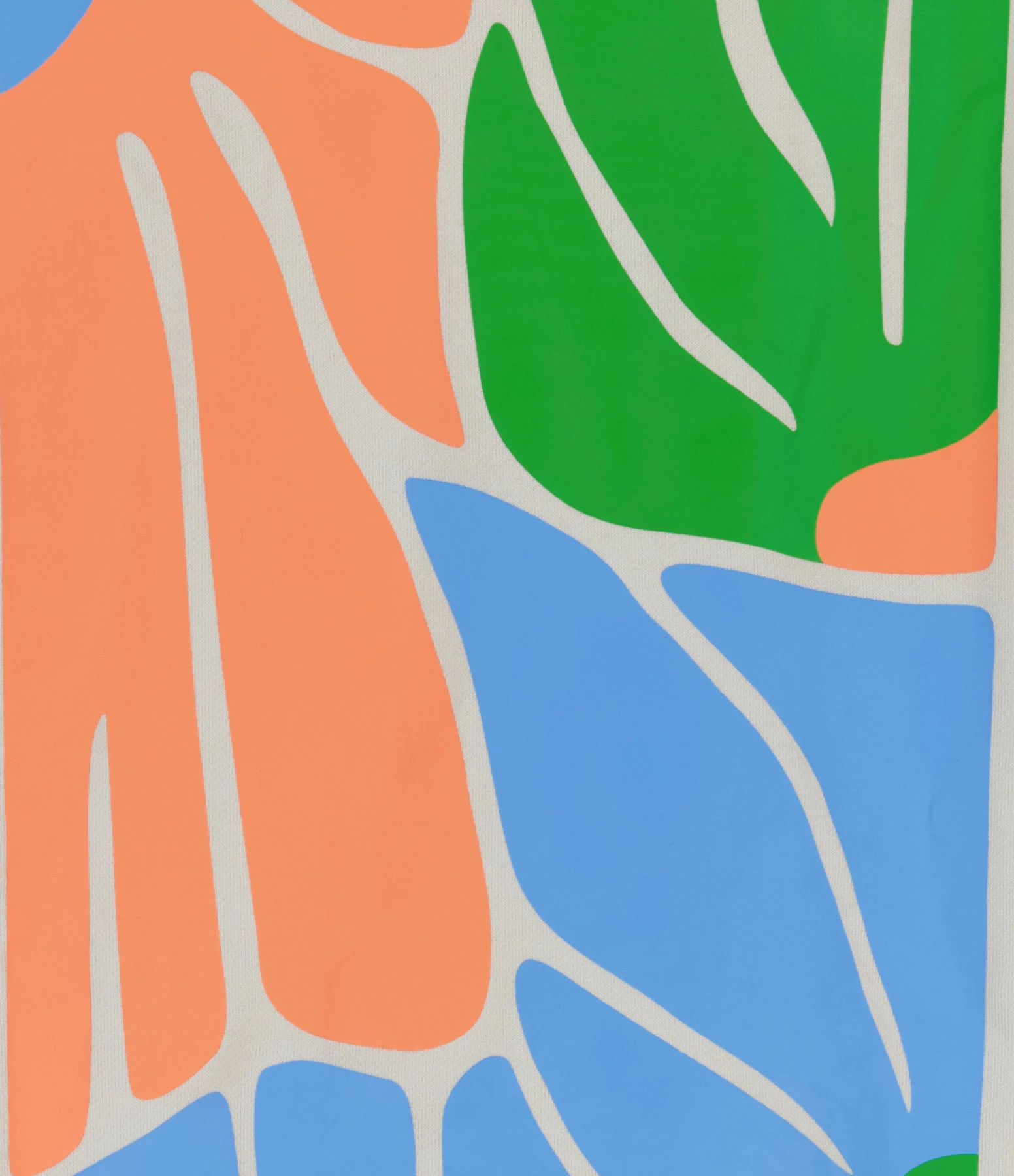 New Balance Sweatshirt NB Athletics Kim Van Vuuren Crew Coton Moonbeam – Image 3