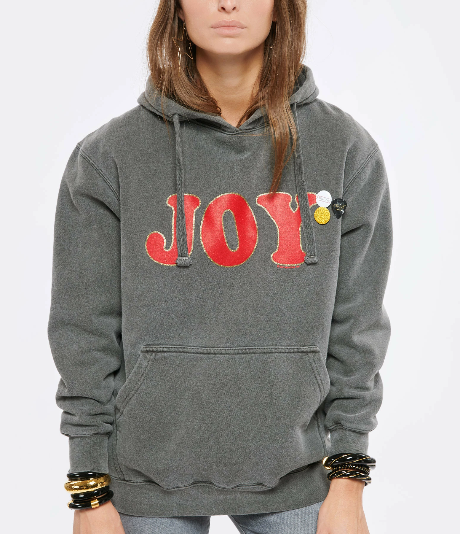 NEWTONE Sweatshirt Jagger Joy Coton Pepper – Image 3