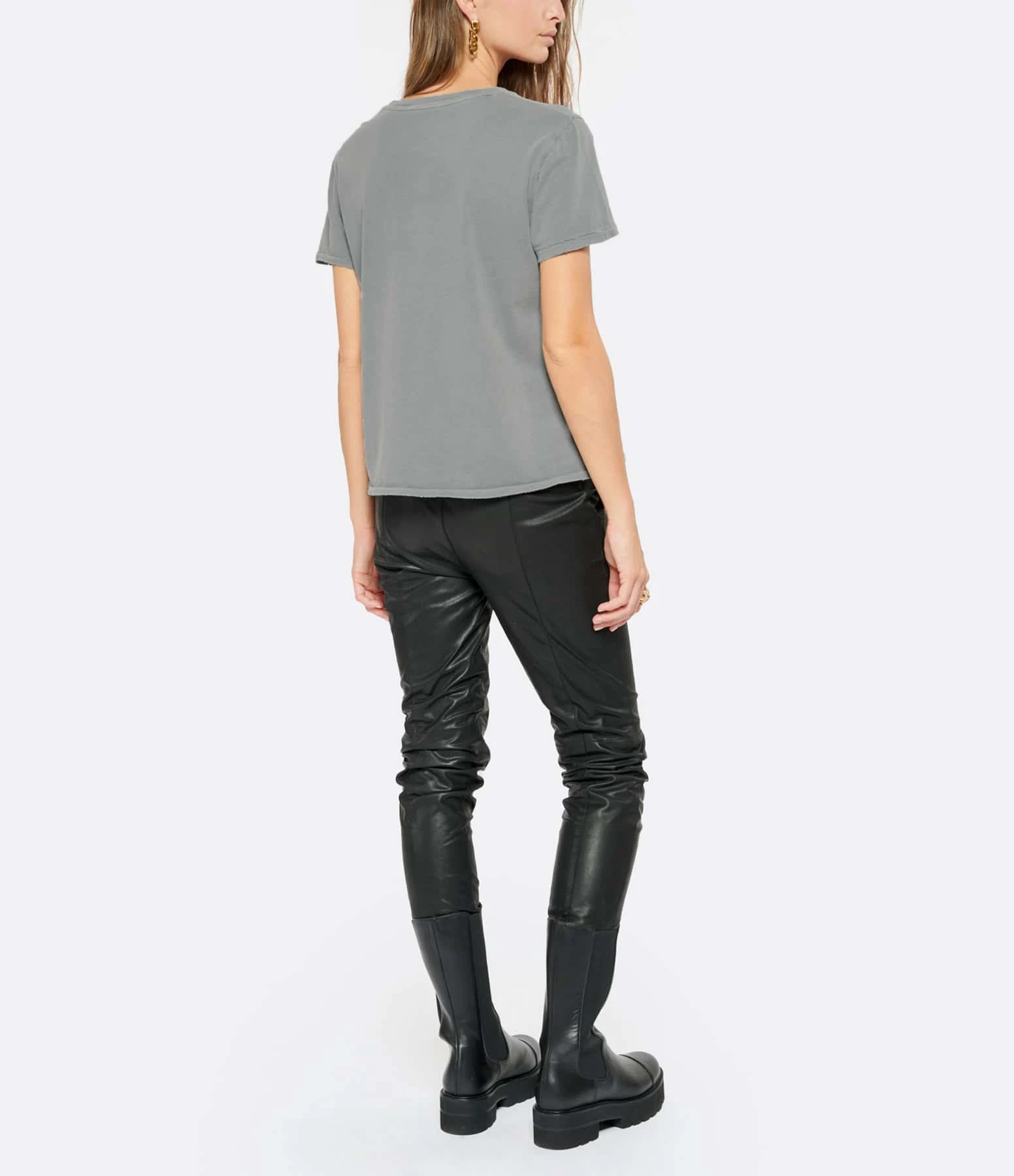 NEWTONE Tee-shirt Starlight 1970 Coton Gris – Image 5