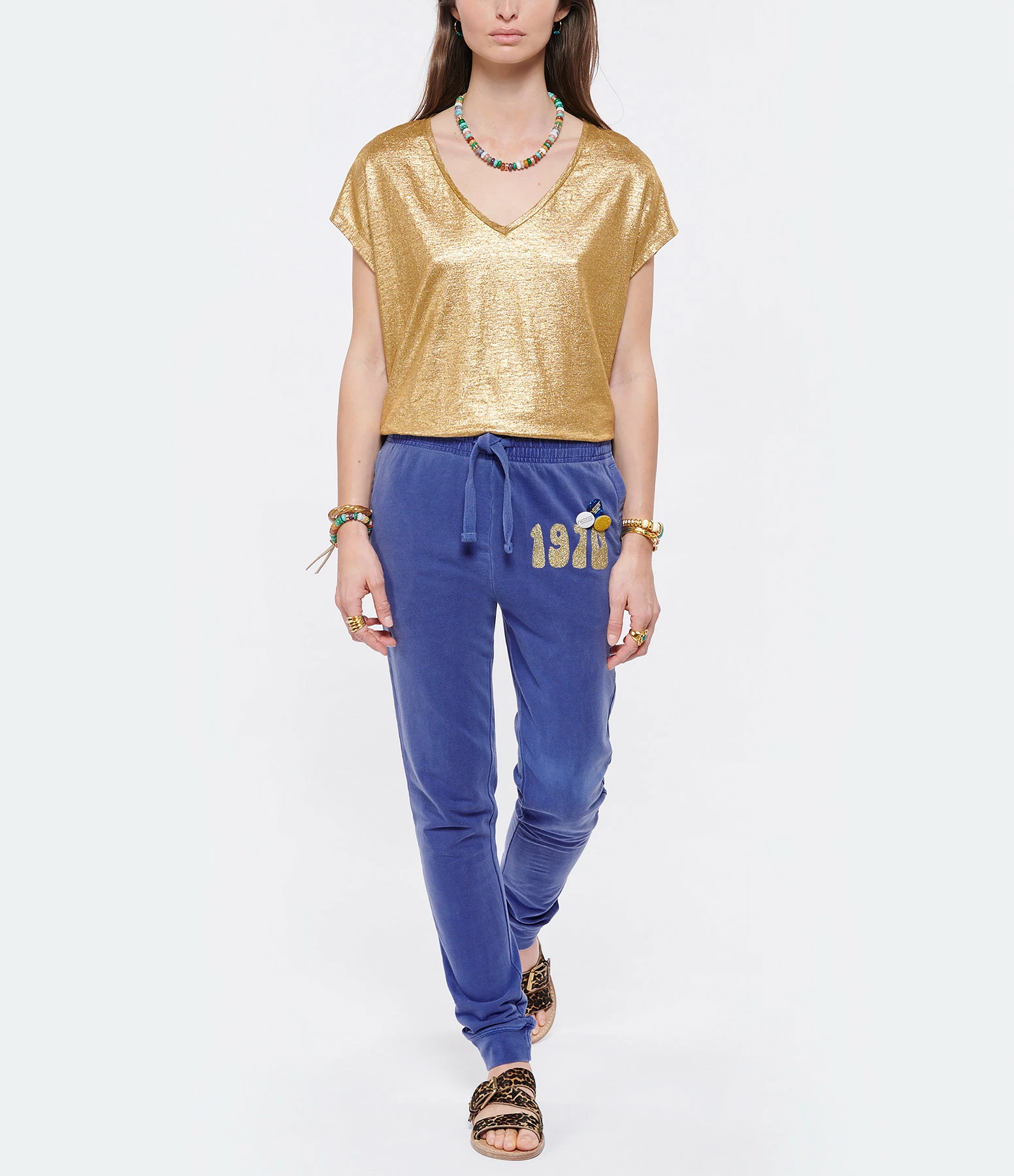 NEWTONE Jogging Jogger 1970 Coton Bleu – Image 2