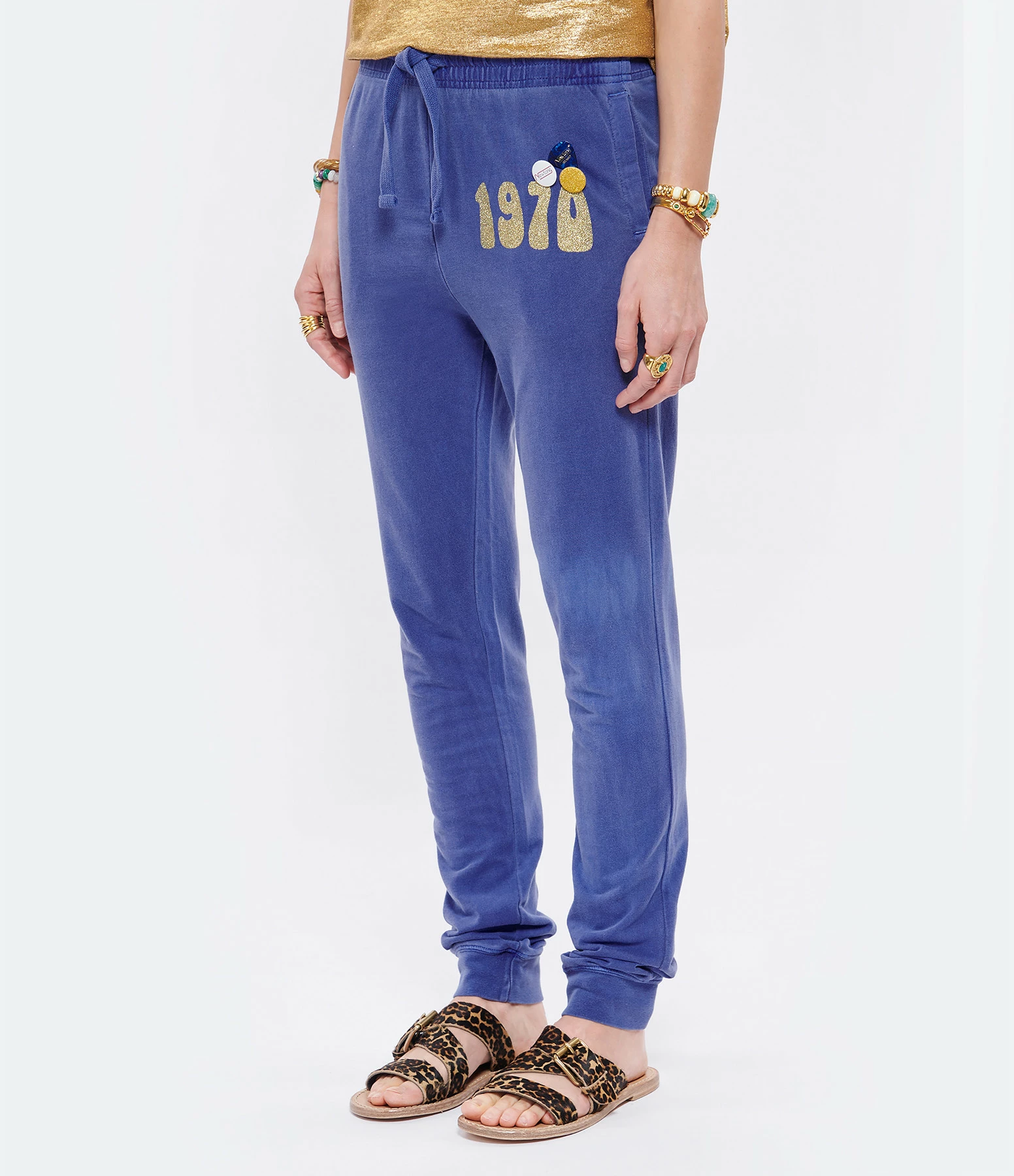 NEWTONE Jogging Jogger 1970 Coton Bleu – Image 3