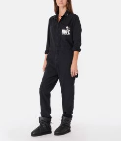 NEWTONE Combinaison Brand Noir Night 8 NEWTONE Combinaison Brand Noir Night -Boutique de vente ZIMMERMANN newto look20221012 487