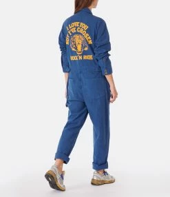 NEWTONE Combinaison Nevada Bleu Denim 9 NEWTONE Combinaison Nevada Bleu Denim -Boutique de vente ZIMMERMANN newto look20221012 493