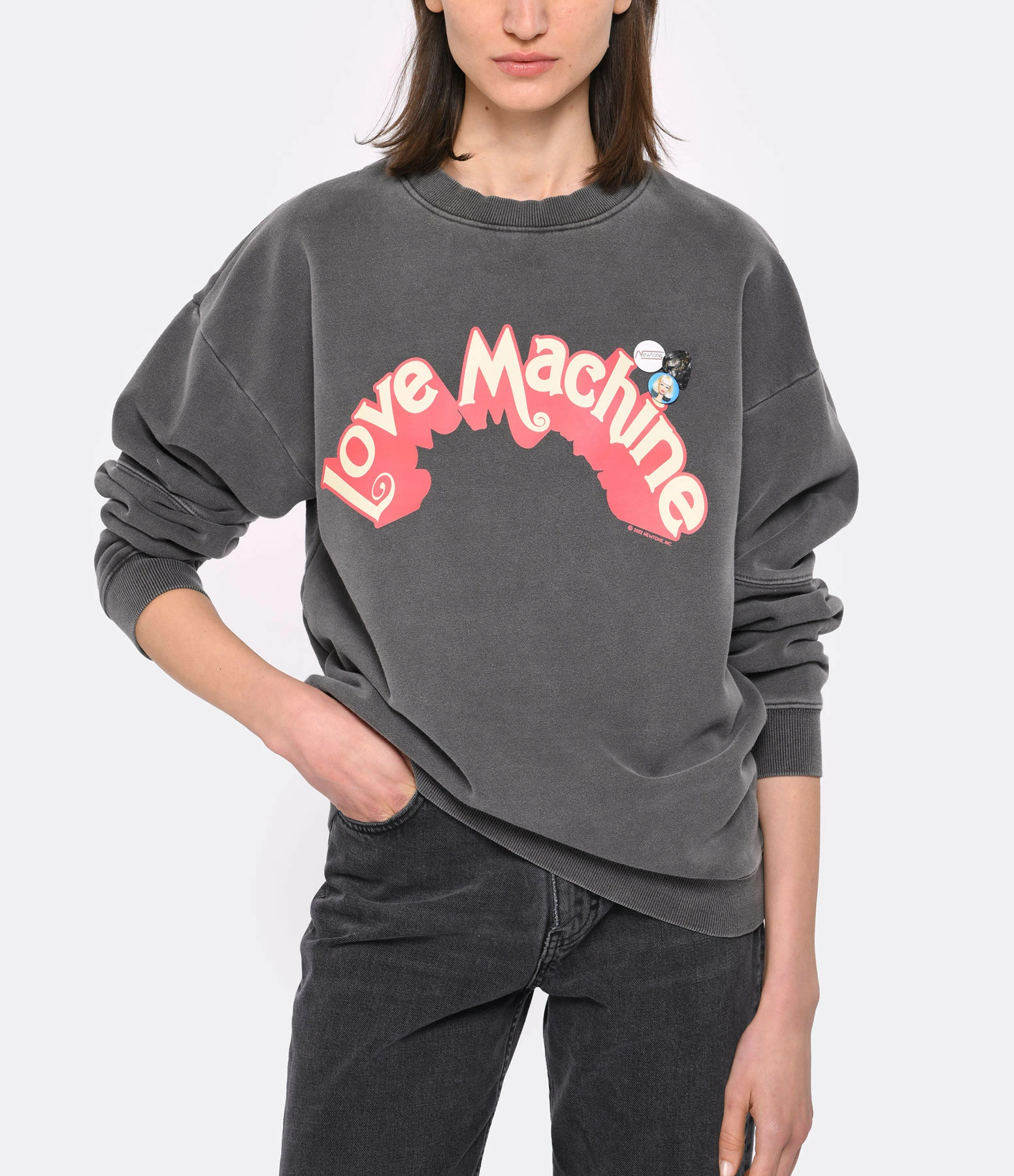 NEWTONE Sweatshirt Roller Machine Coton Pepper – Image 2