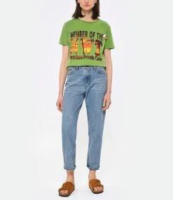NEWTONE Tee-shirt Starlight Sunset Coton Aloe 8 NEWTONE Tee-shirt Starlight Sunset Coton Aloe -Boutique de vente ZIMMERMANN newto look20230223 443