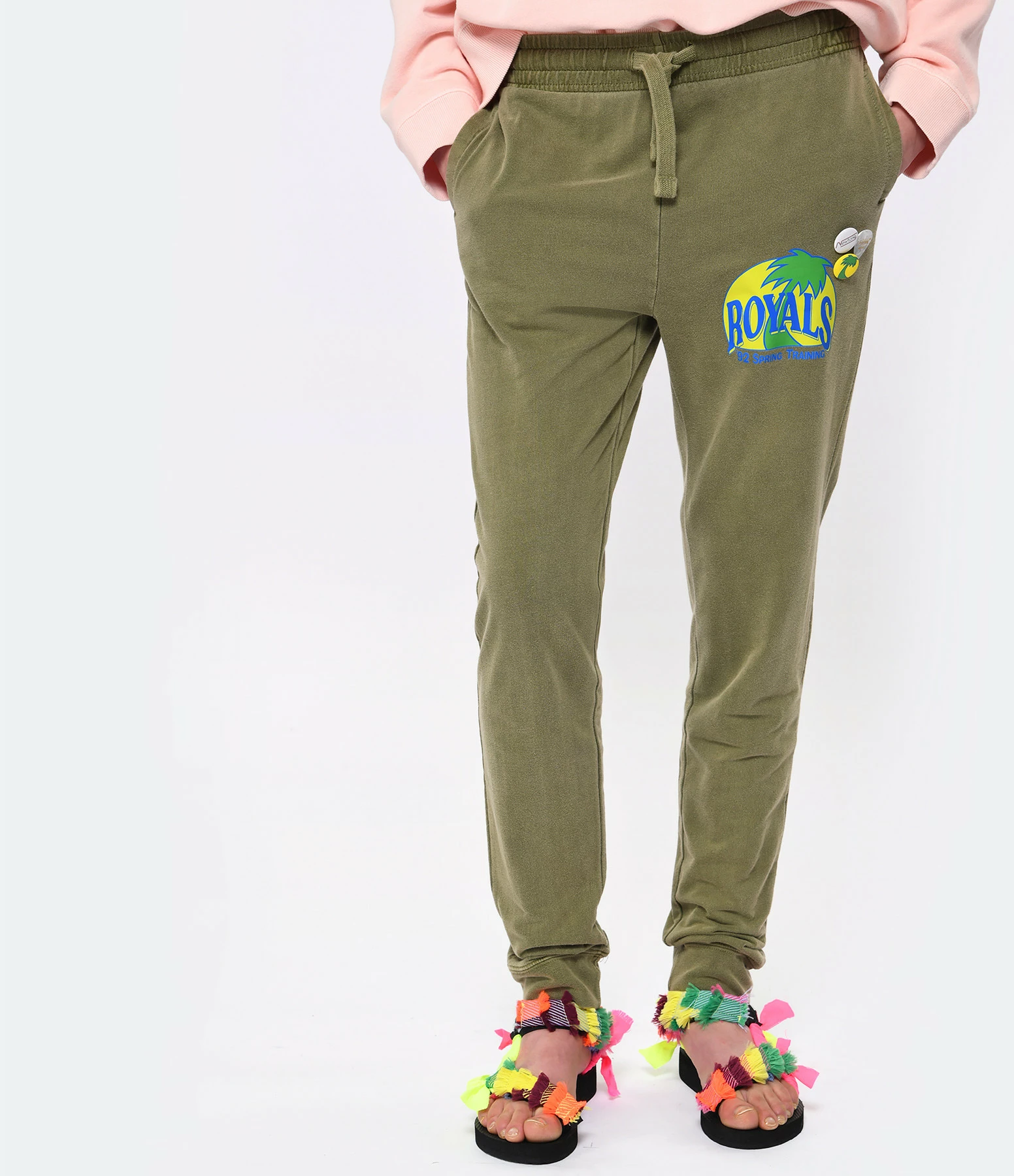 NEWTONE Jogging Jogger Royals Coton Kaki – Image 3