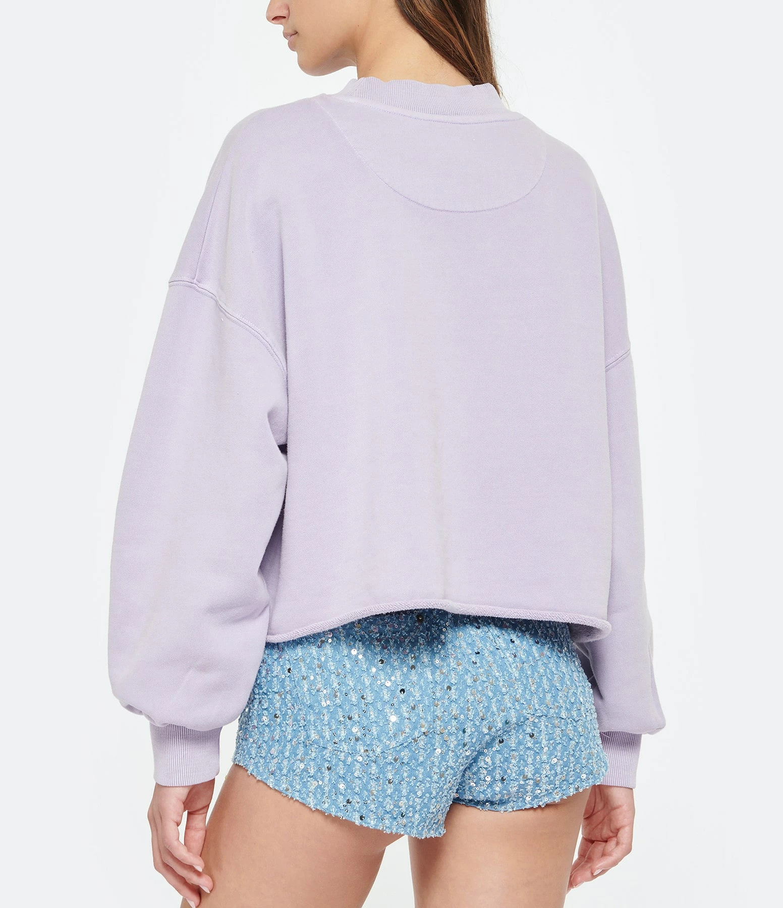 NEWTONE Sweatshirt Porter Sunset Coton Lilas 6 NEWTONE Sweatshirt Porter Sunset Coton Lilas – Image 4