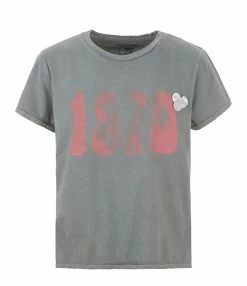 NEWTONE Tee-shirt Starlight 1970 Coton Gris