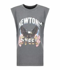 NEWTONE Tee-shirt Biker Steel Pepper