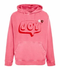 NEWTONE Sweatshirt Jagger Joy Coton Corail