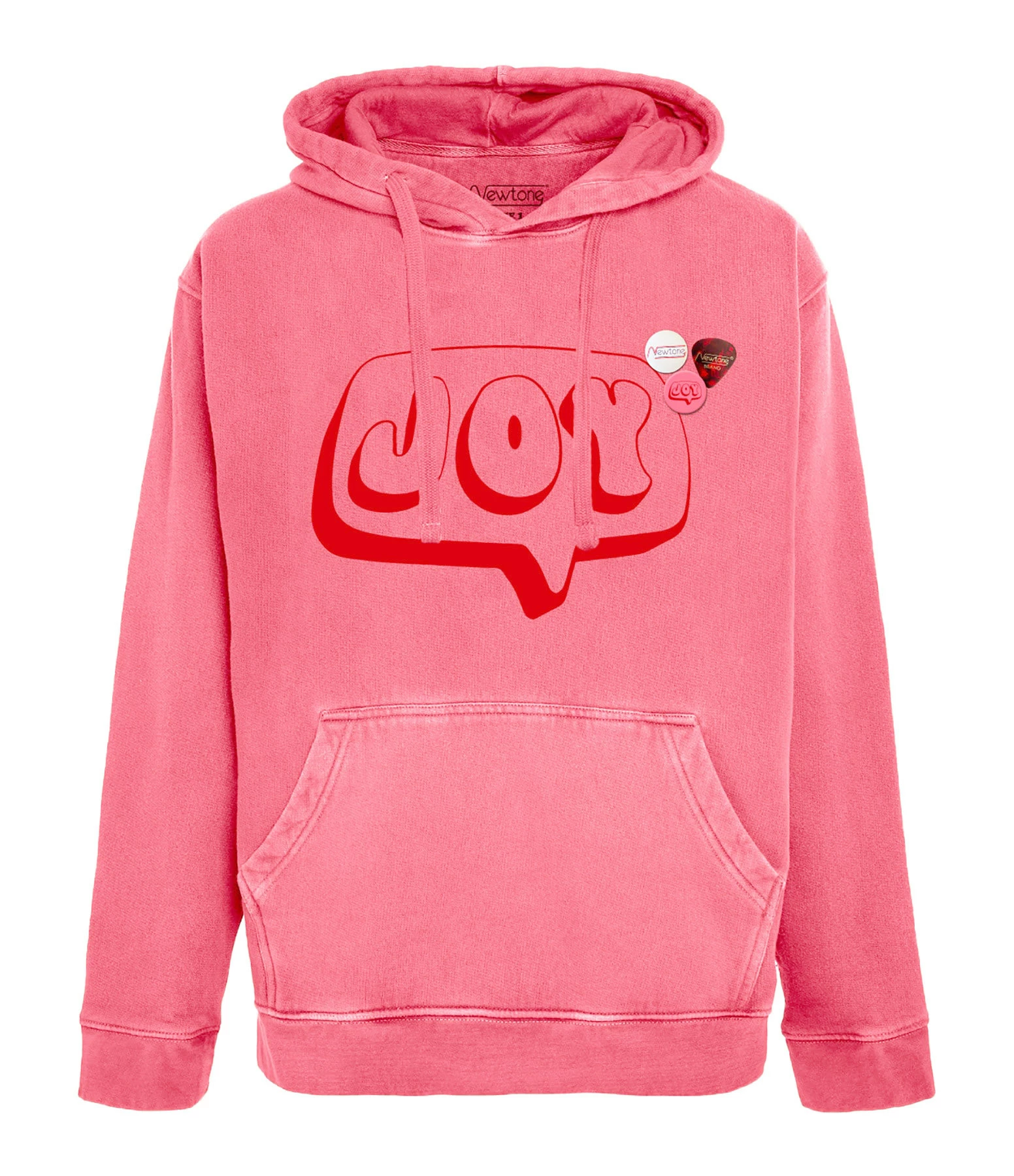 NEWTONE Sweatshirt Jagger Joy Coton Corail