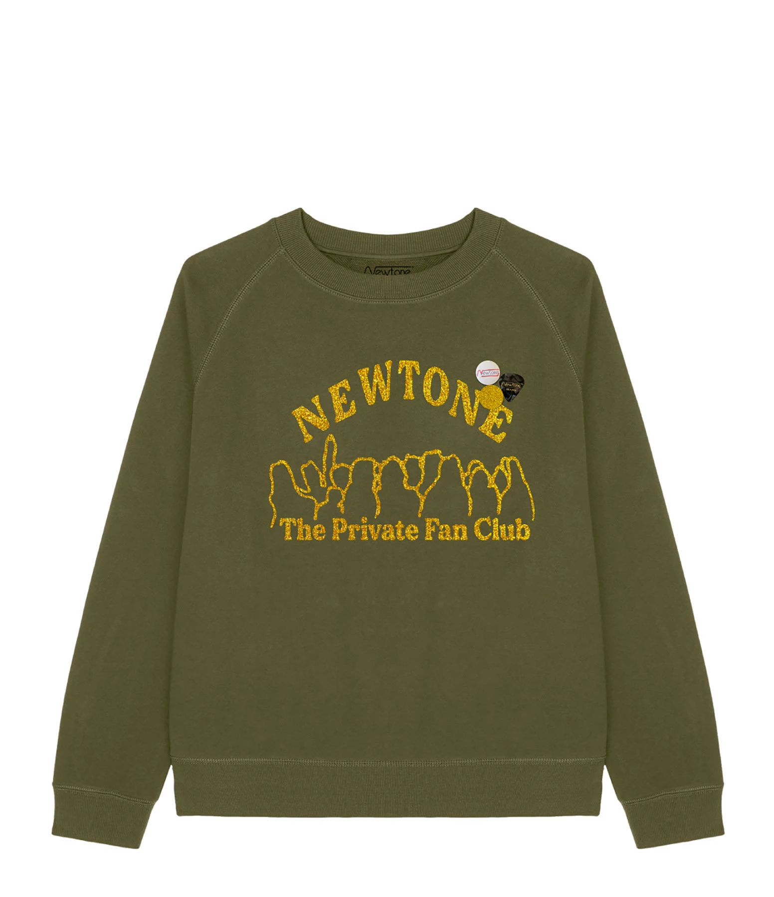 NEWTONE Sweatshirt Egger People Coton Kaki