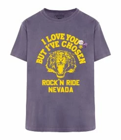 NEWTONE Tee-shirt Trucker Nevada Coton Violet Grape