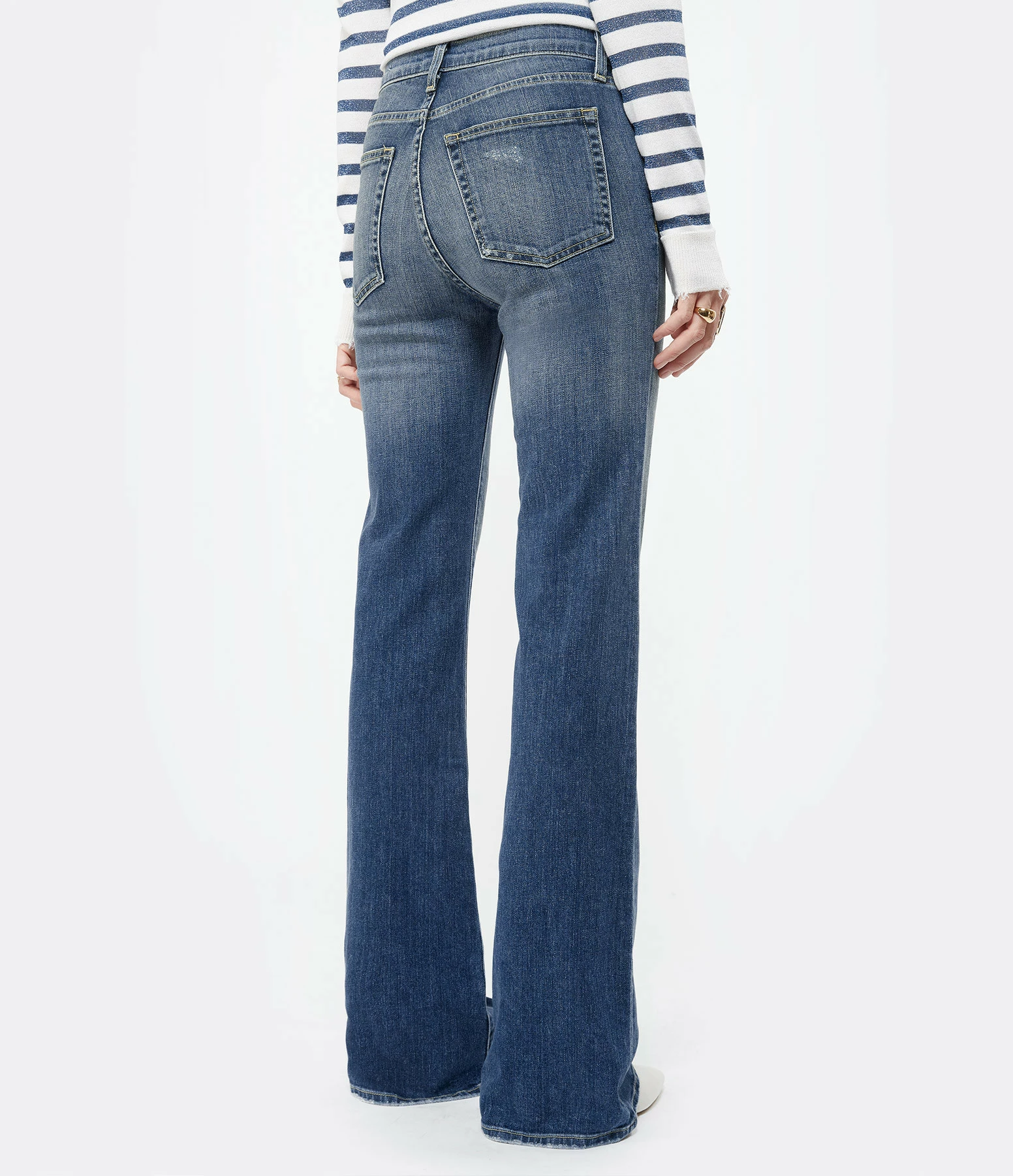 NILI LOTAN Jean Célia Denim Bleu – Image 5