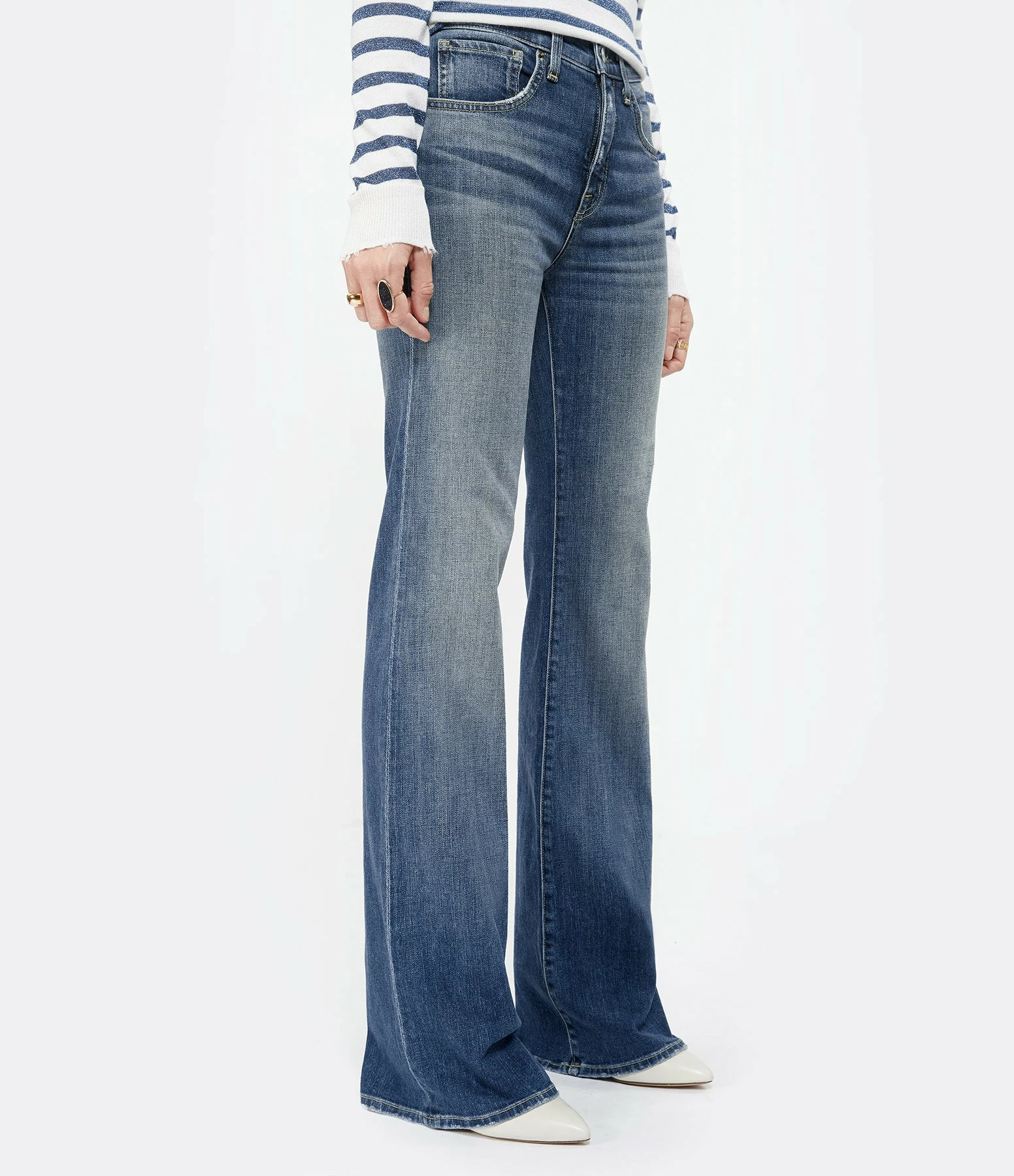 NILI LOTAN Jean Célia Denim Bleu – Image 4