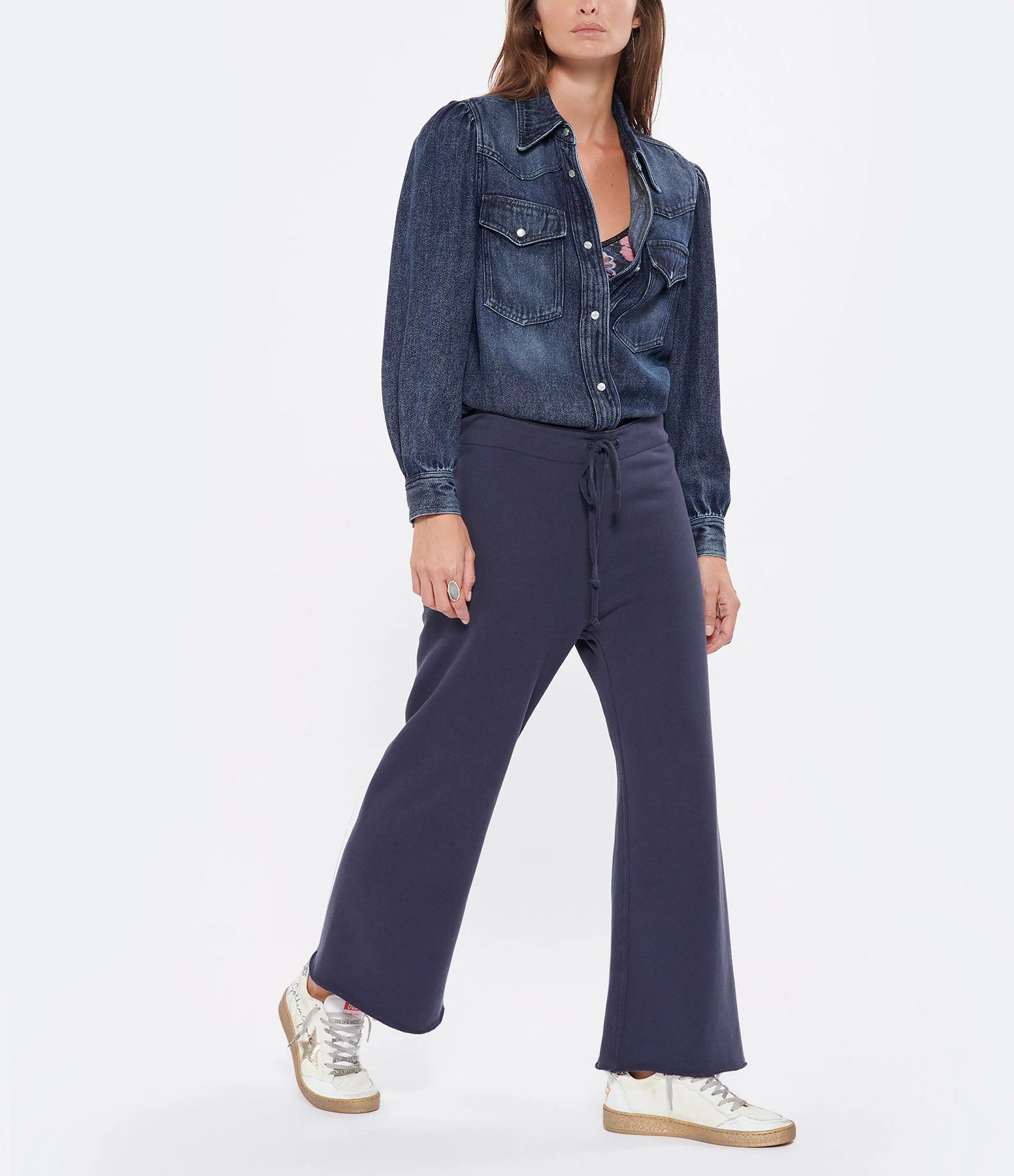 NILI LOTAN Jogging Kiki Coton Bleu Marine – Image 6