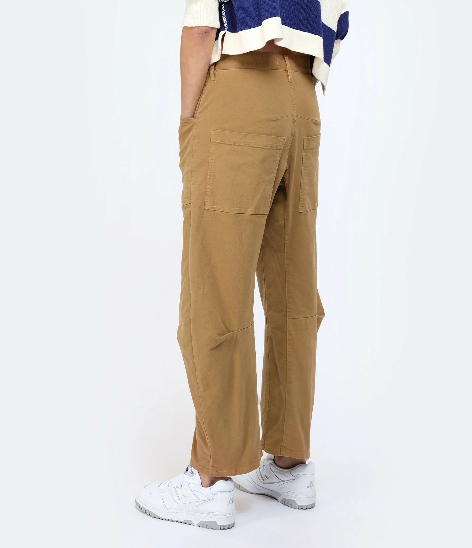 NILI LOTAN Jean Shon Coton Caramel 7 NILI LOTAN Jean Shon Coton Caramel – Image 5