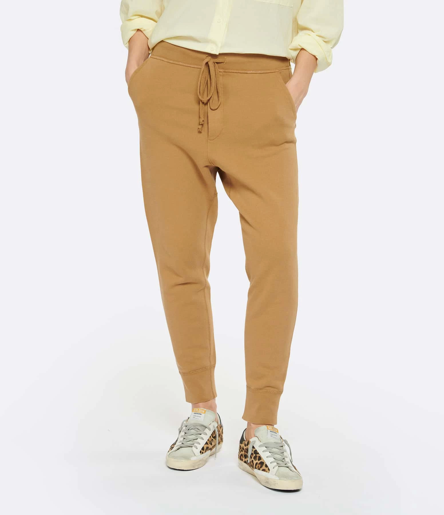NILI LOTAN Jogging Nolan Coton Caramel – Image 4