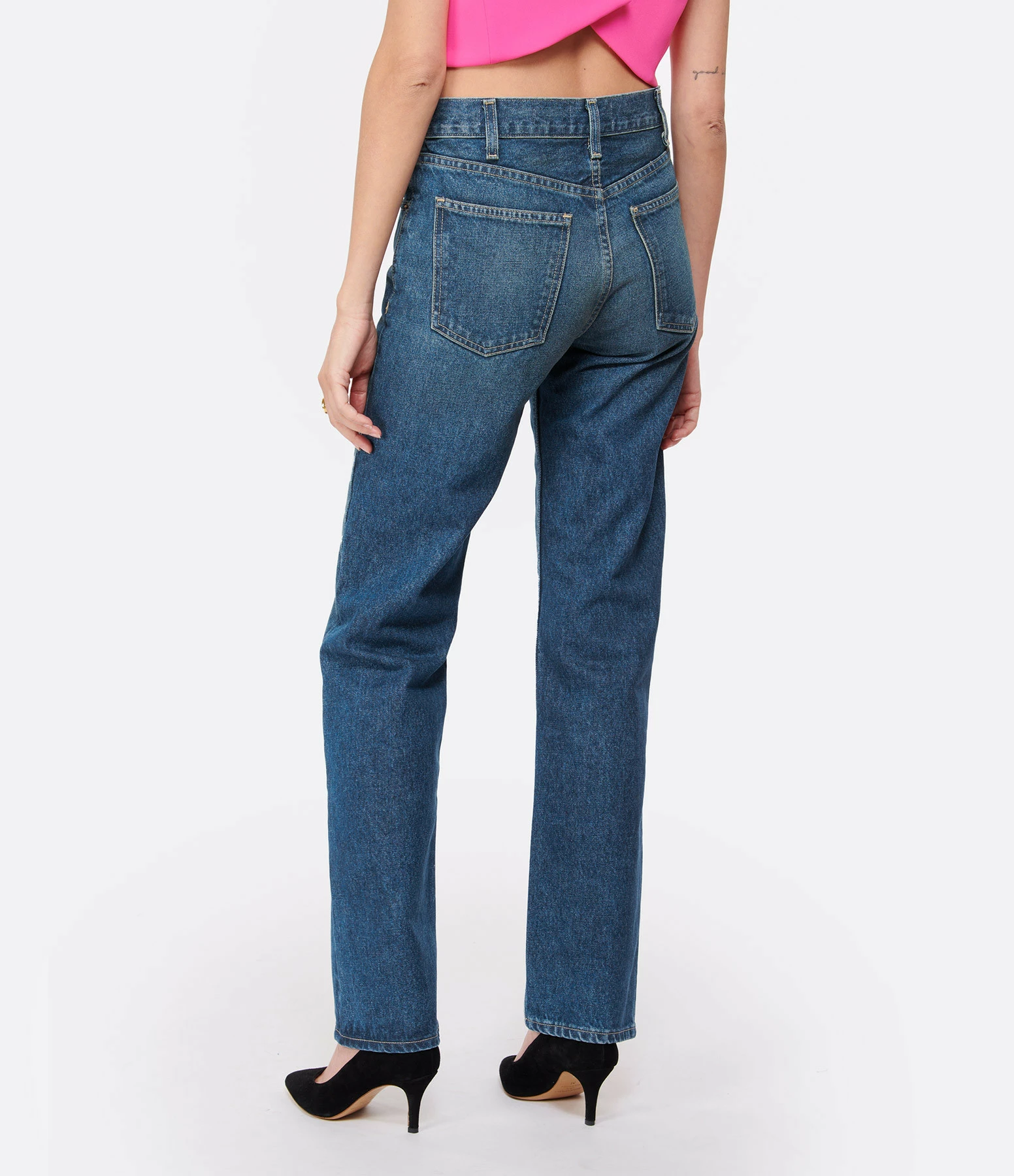 NILI LOTAN Jean Smith Coton Bleu – Image 5