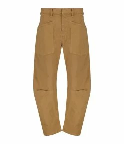 NILI LOTAN Jean Shon Coton Caramel