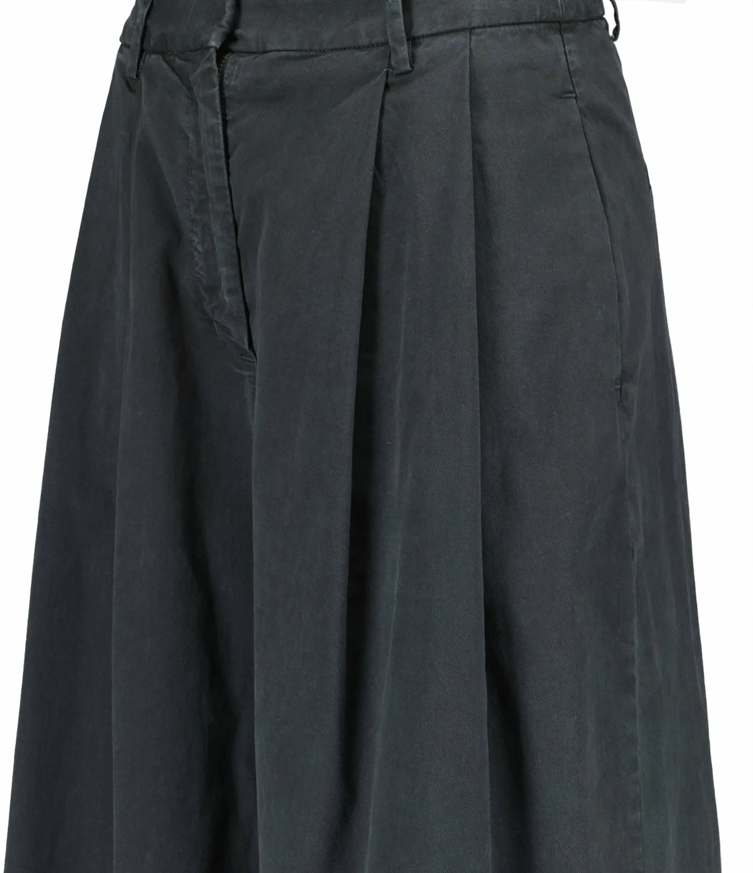 NILI LOTAN Pantalon Dillon Coton Charbon – Image 2