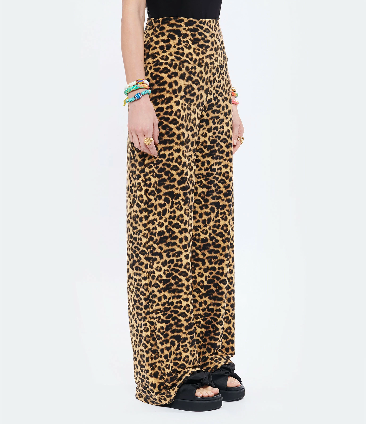 Norma Kamali Pantalon Imprimé Léopard – Image 4
