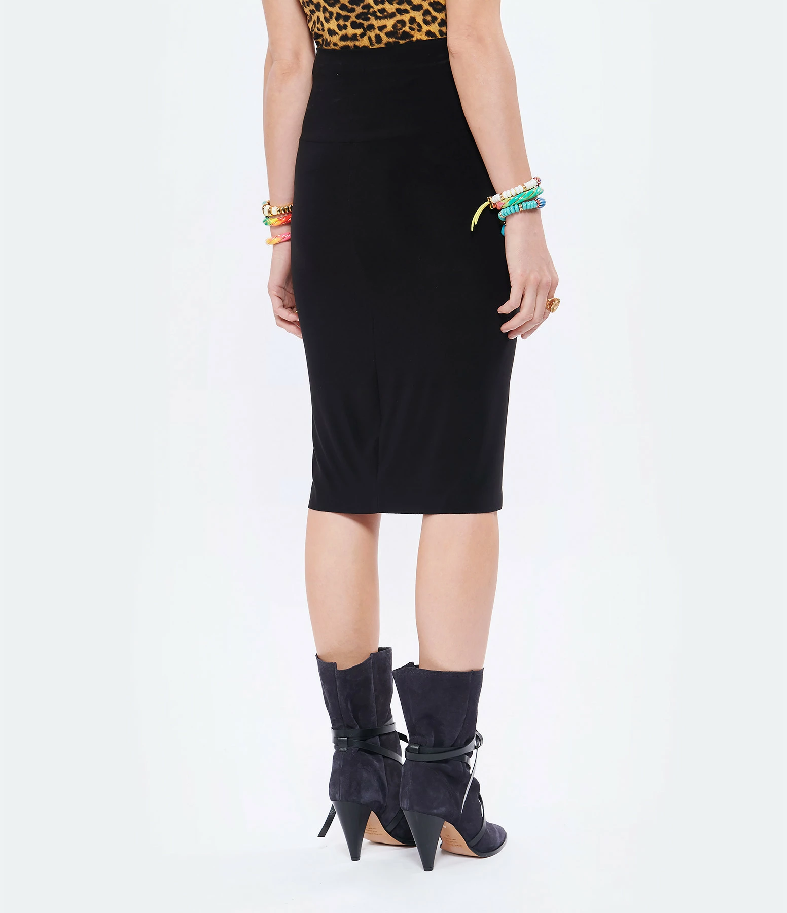 Norma Kamali Jupe Tube Noir – Image 5