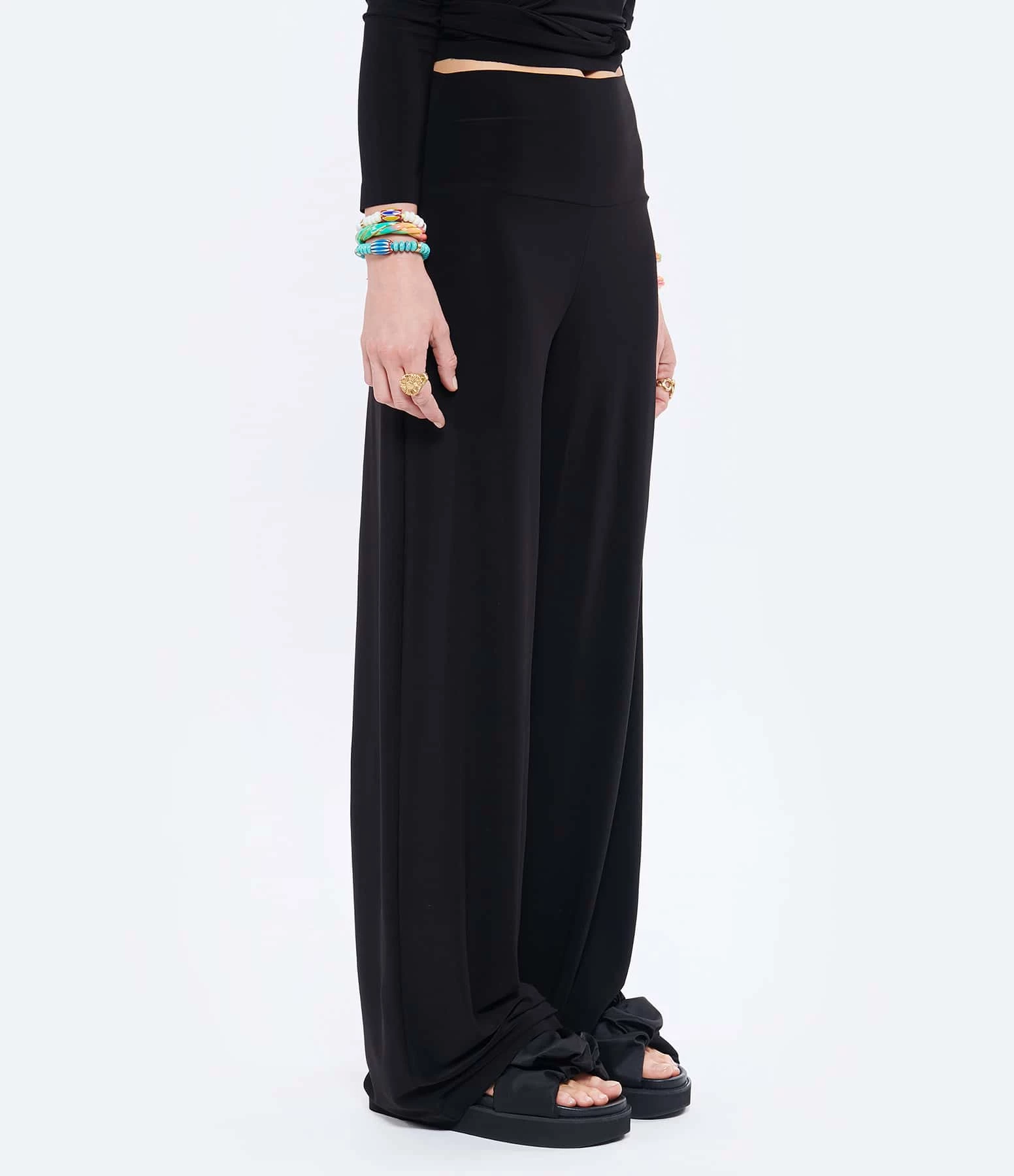Norma Kamali Pantalon Noir – Image 4