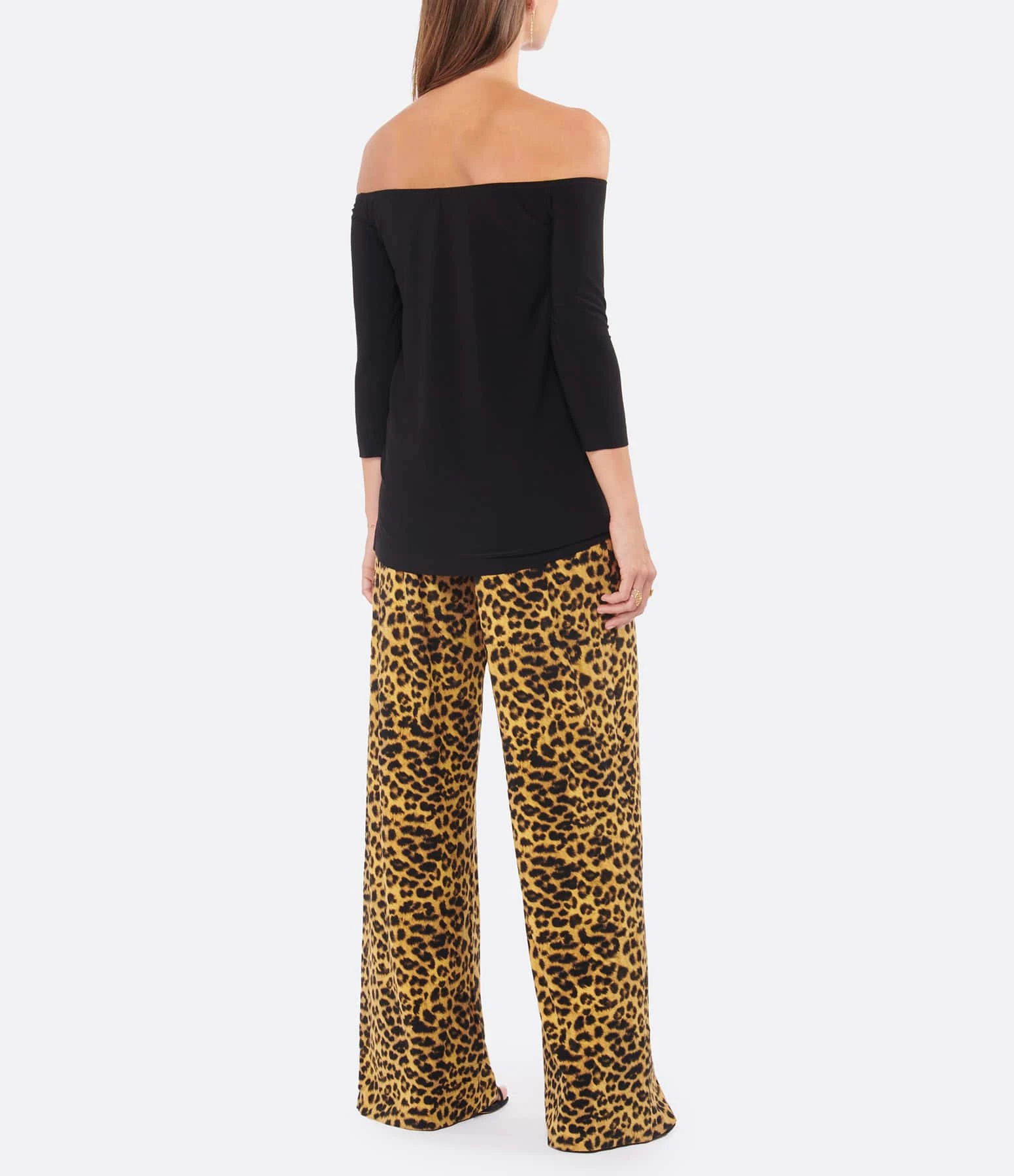 Norma Kamali Top Épaules Dénudées Noir – Image 5