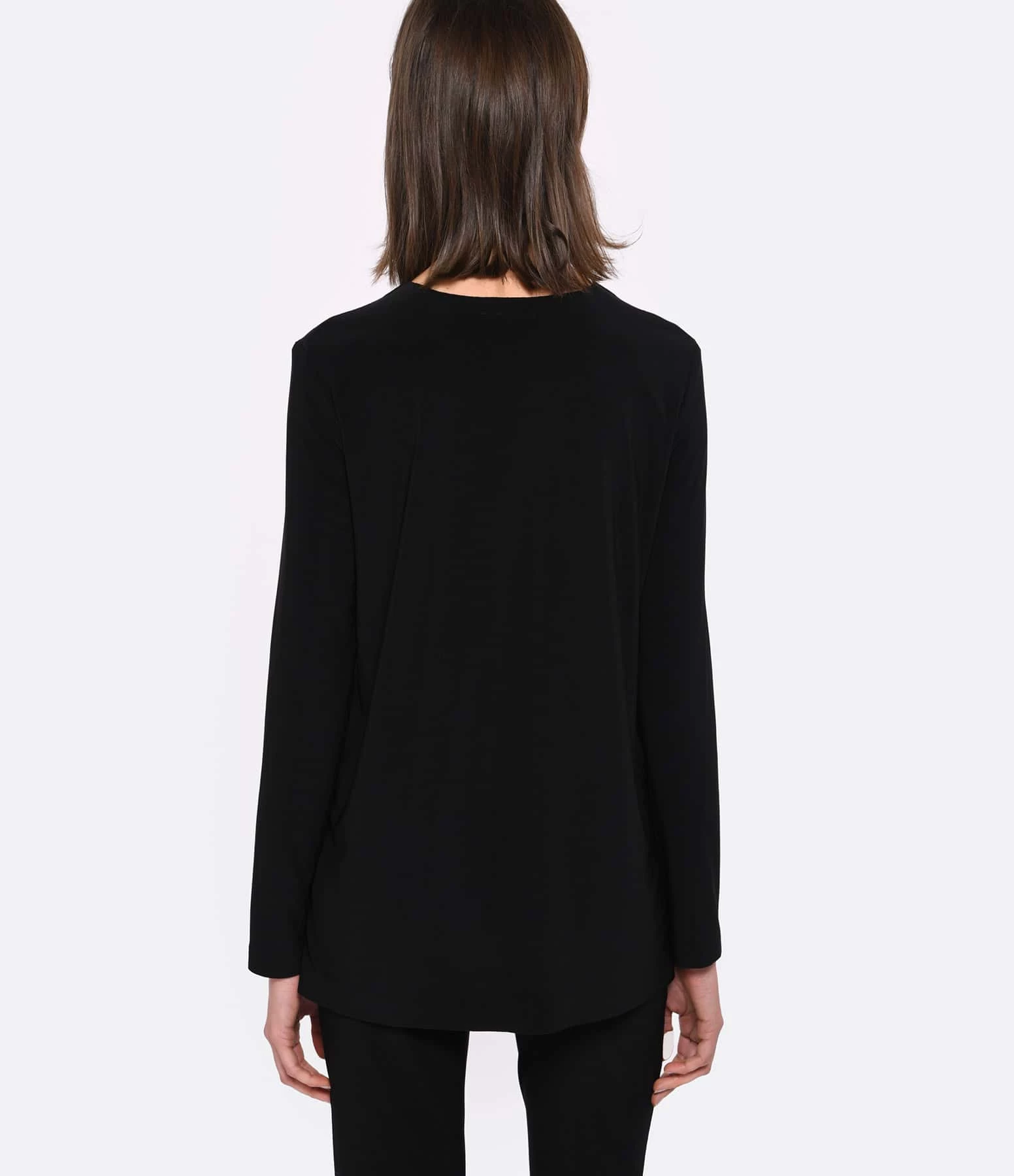 Norma Kamali Top Manches Longues Noir – Image 5