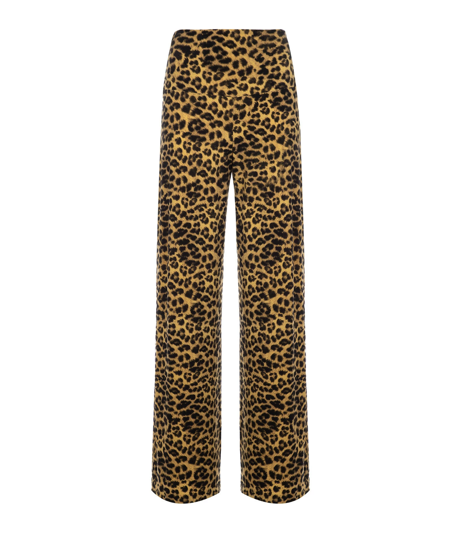 Norma Kamali Pantalon Imprimé Léopard
