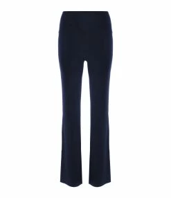 Norma Kamali Pantalon Boot Marine