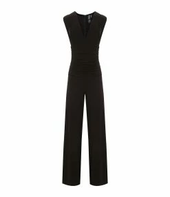 Norma Kamali Combinaison Sans Manches Noir