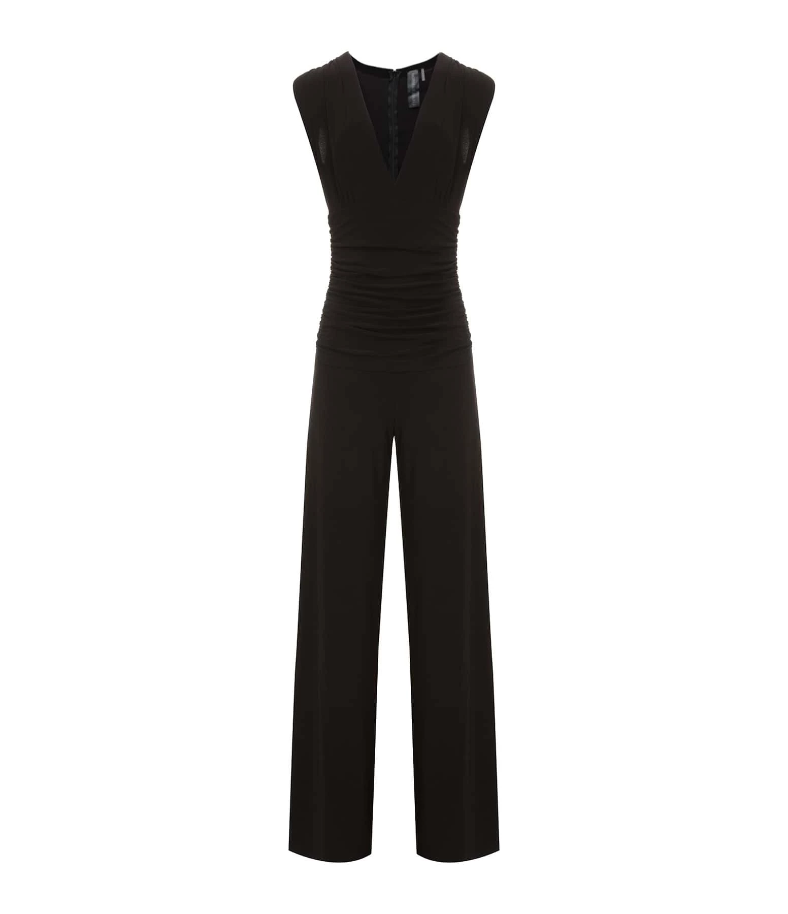 Norma Kamali Combinaison Sans Manches Noir