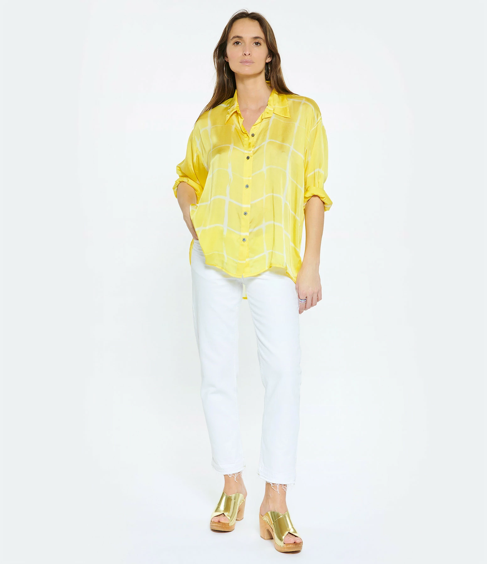 NOUS Blouse Meganne Jaune 7 NOUS Blouse Meganne Jaune – Image 5