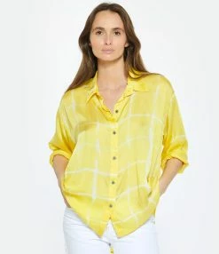 NOUS Blouse Meganne Jaune 9 NOUS Blouse Meganne Jaune -Boutique de vente ZIMMERMANN nouss look20230124 345