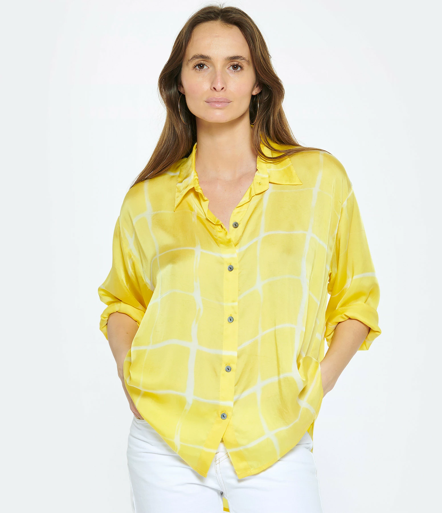 NOUS Blouse Meganne Jaune 5 NOUS Blouse Meganne Jaune – Image 3