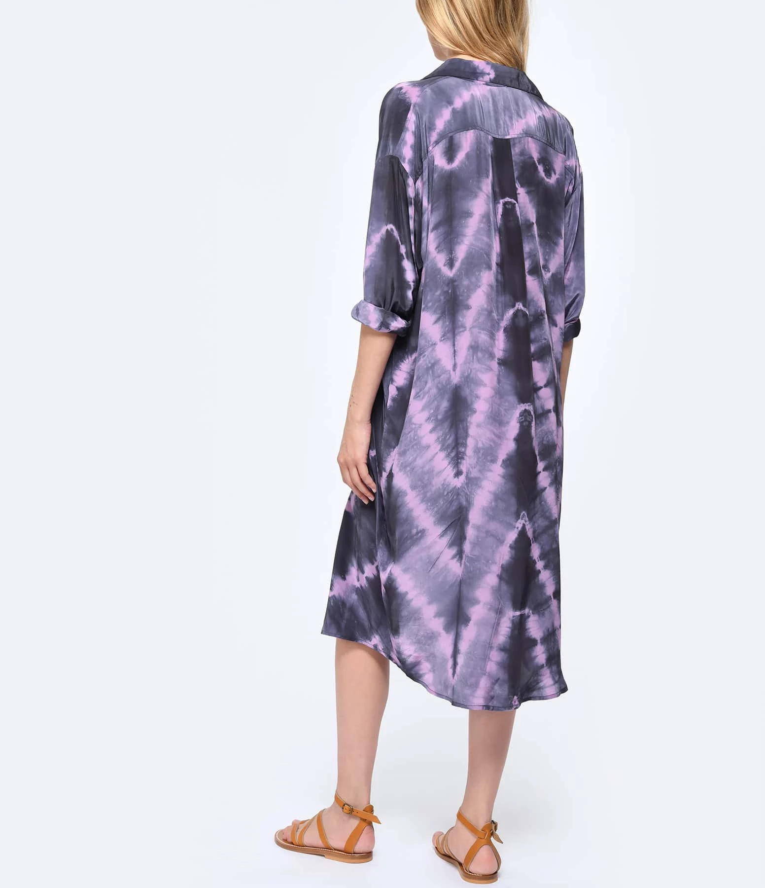 NOUS Robe Florence Zig Zag Violet – Image 4