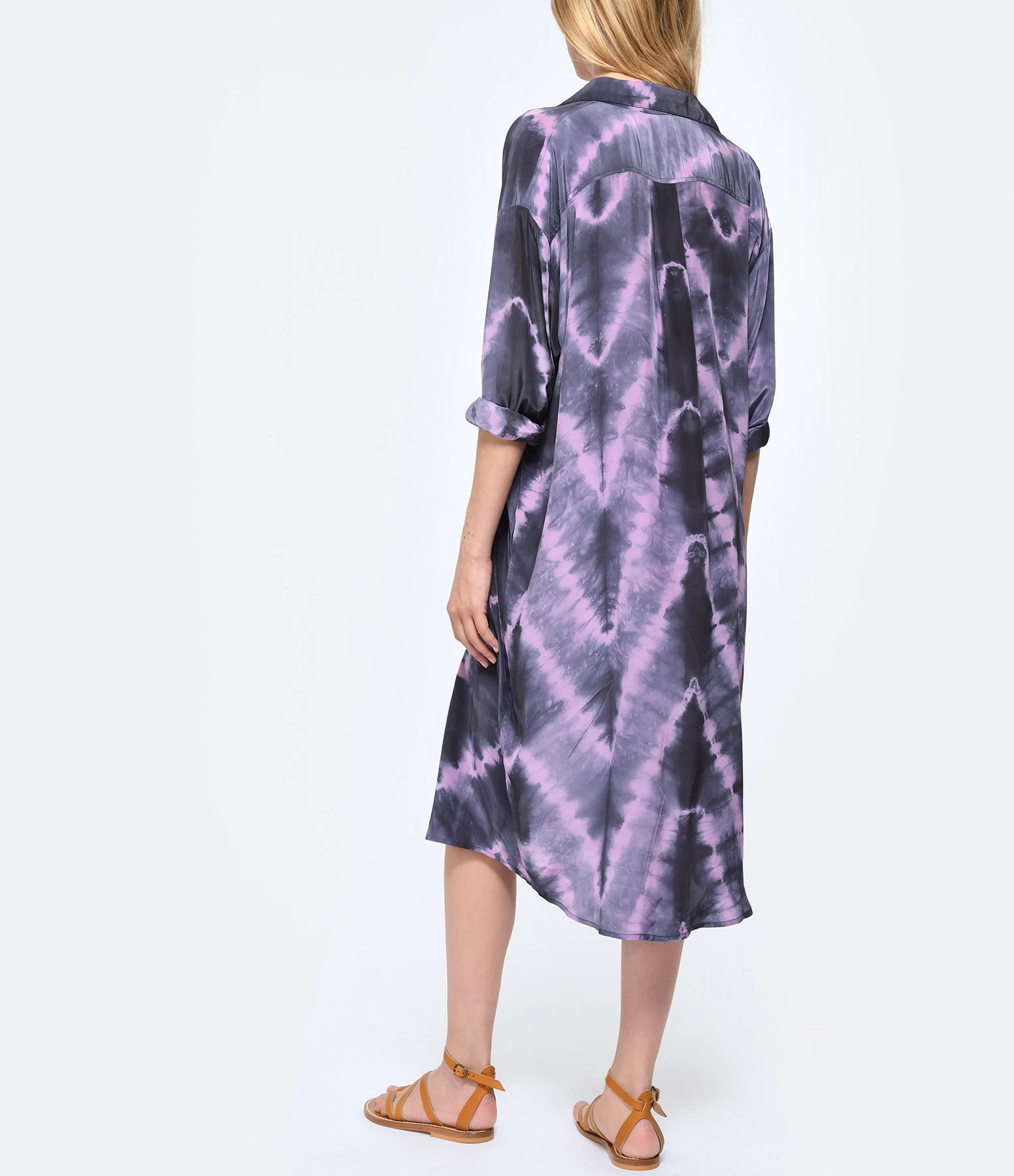 NOUS Robe Florence Zig Zag Violet – Image 4