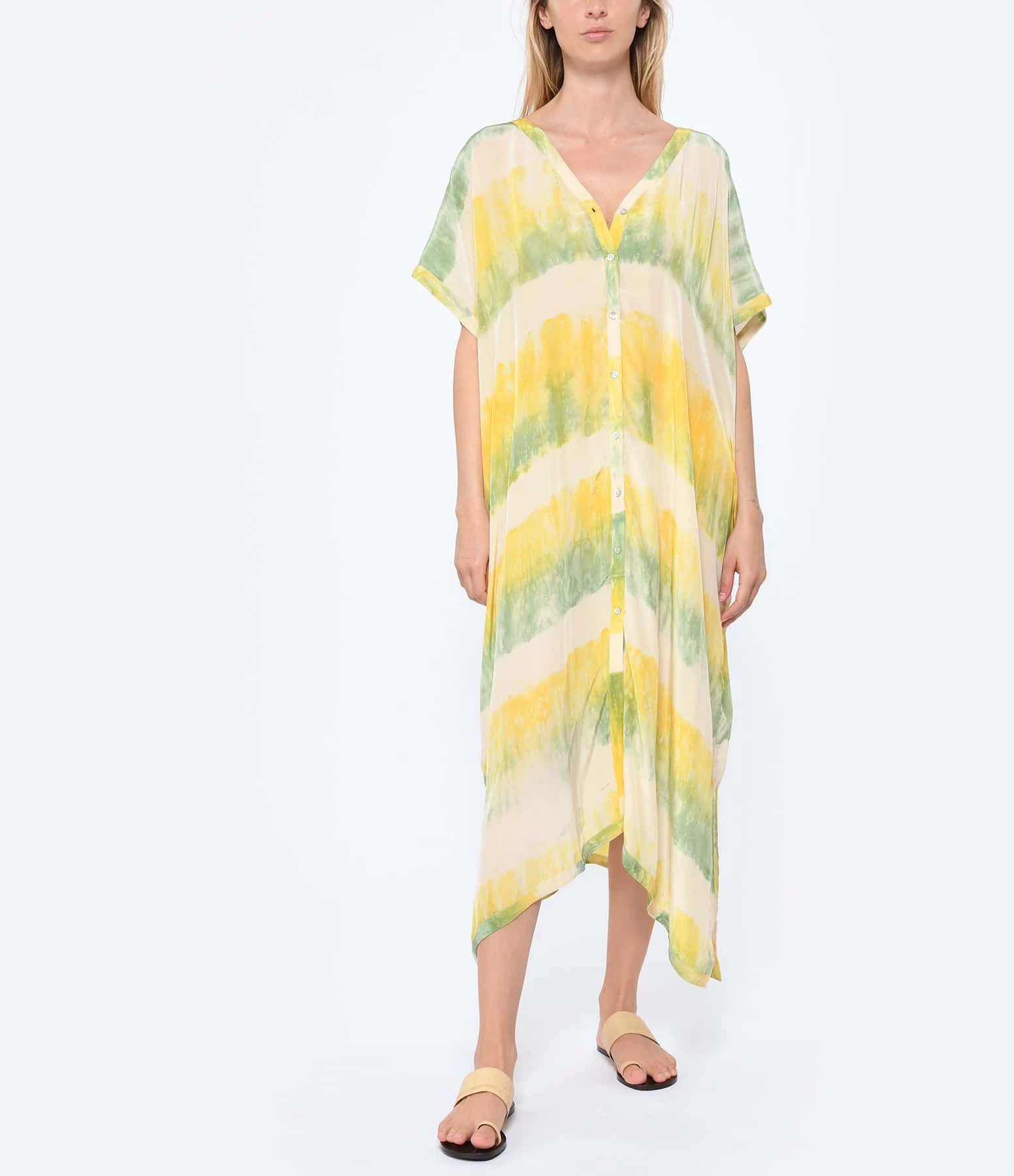 NOUS Kaftan Palma Rayures Cactus – Image 2